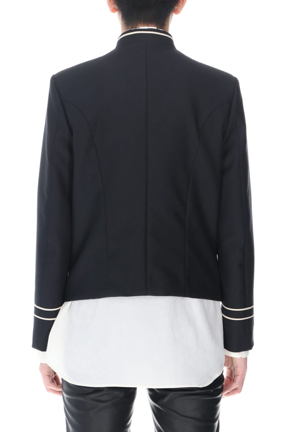 Napoleon jacket (Black×Cream)