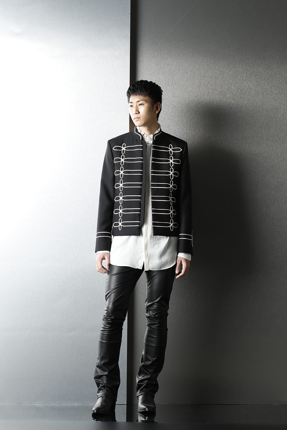 Fake leather Flare pants