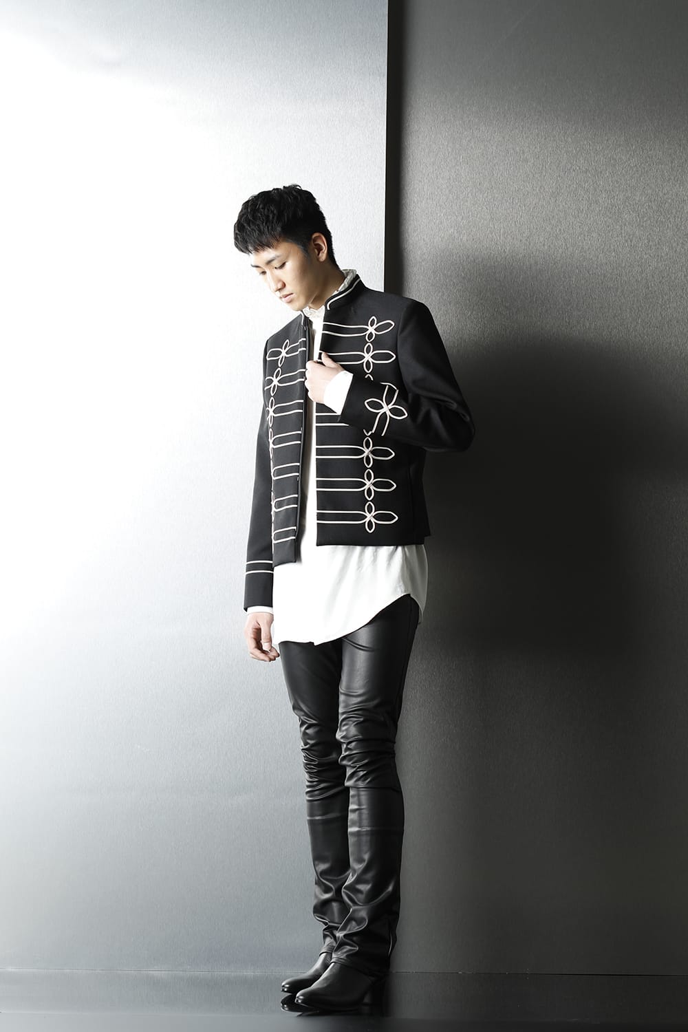 Fake leather Flare pants