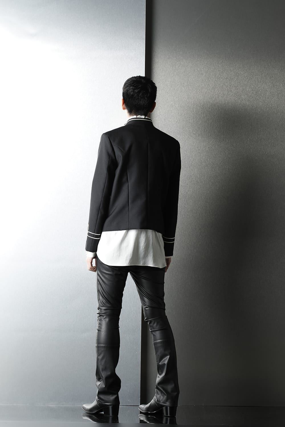 Fake leather Flare pants