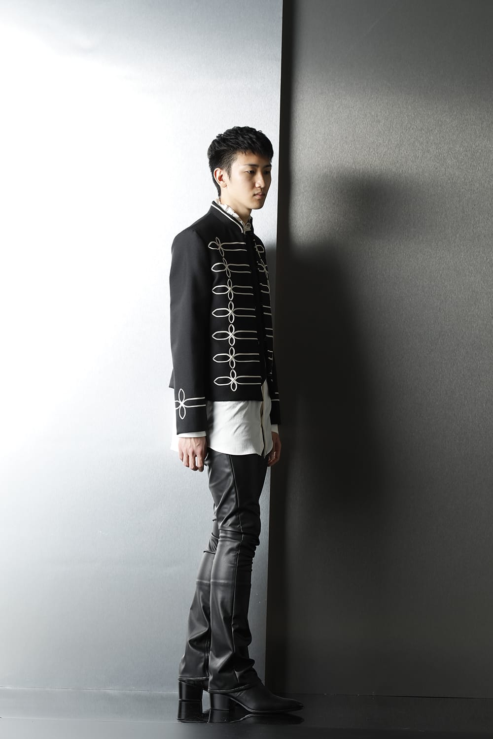 Fake leather Flare pants