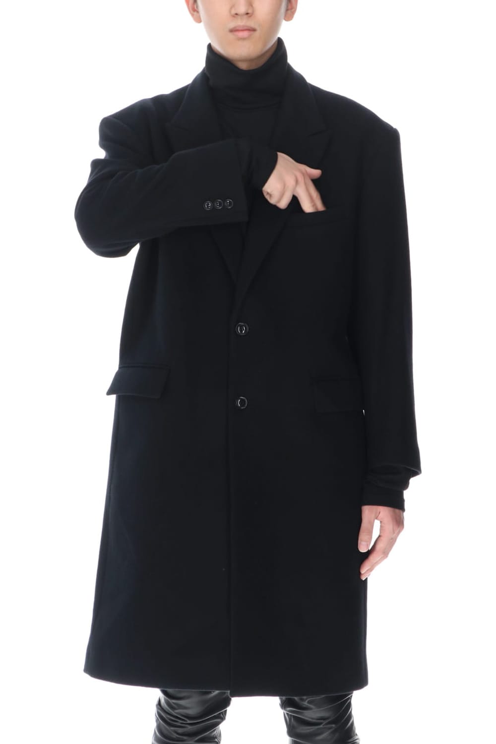 Over Chesterfield coat