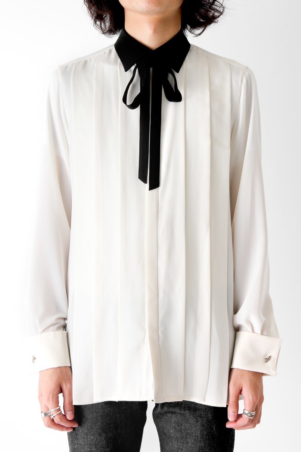 LAMBERT CREPE DE CHINE SHIRT