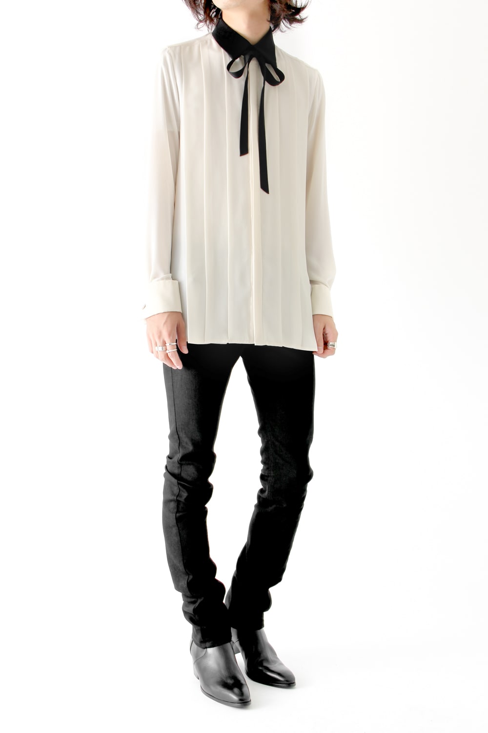 LAMBERT CREPE DE CHINE SHIRT