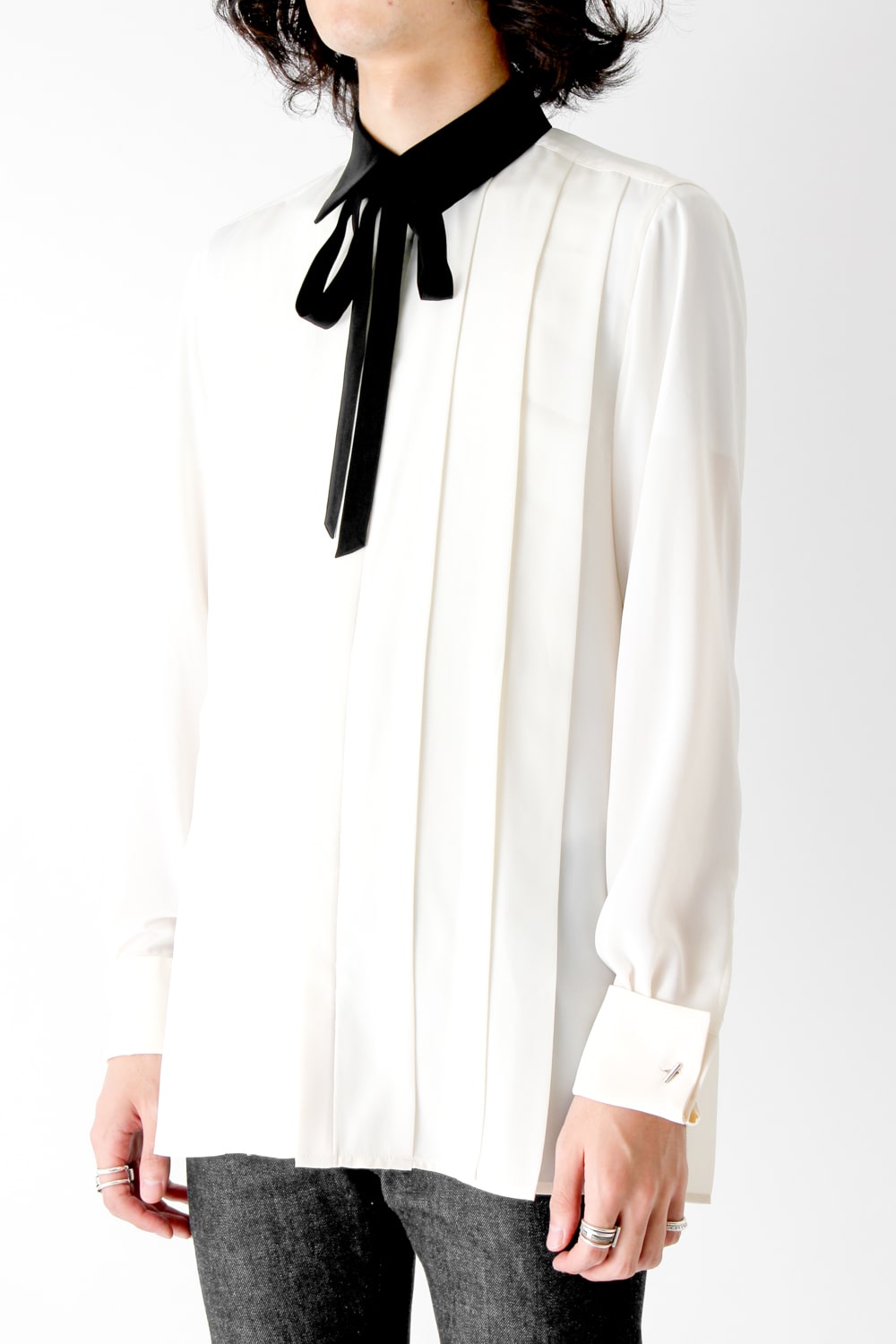 LAMBERT CREPE DE CHINE SHIRT