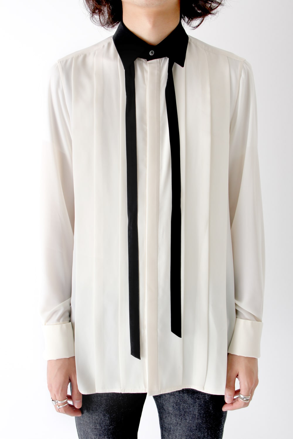 LAMBERT CREPE DE CHINE SHIRT