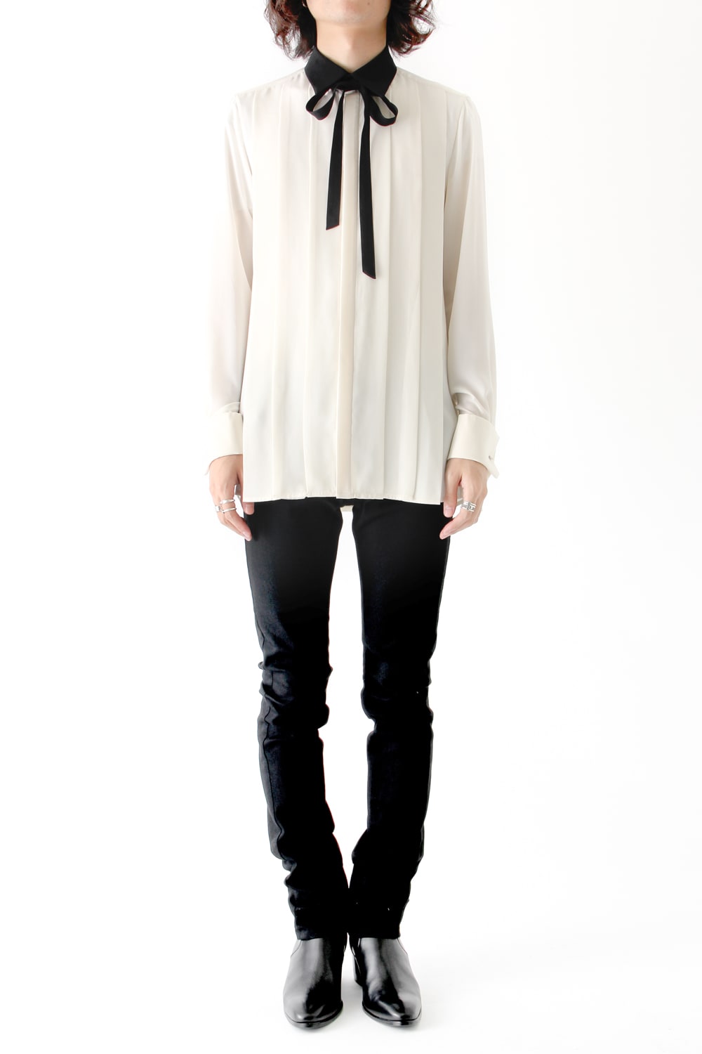 LAMBERT CREPE DE CHINE SHIRT