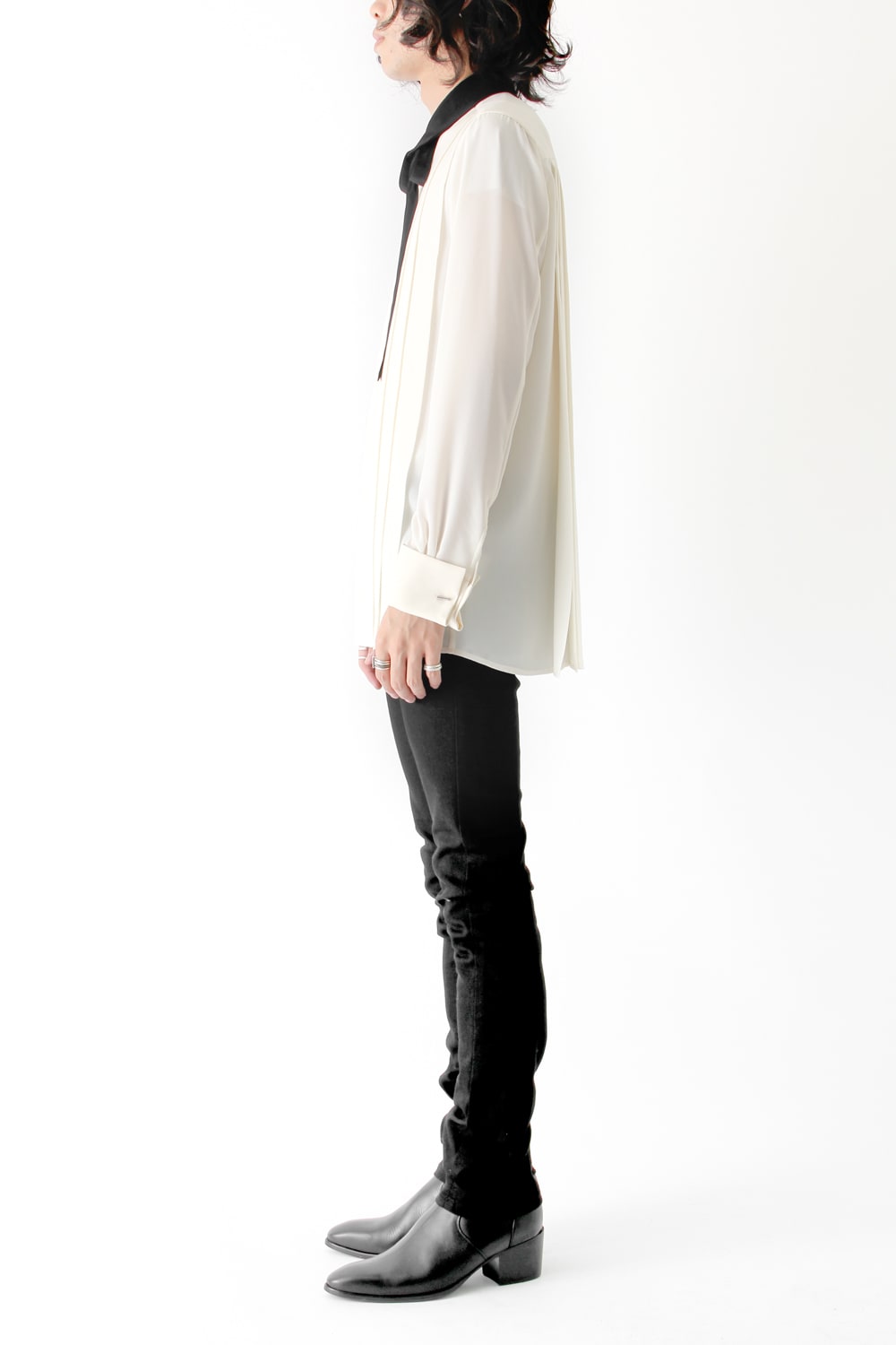 LAMBERT CREPE DE CHINE SHIRT