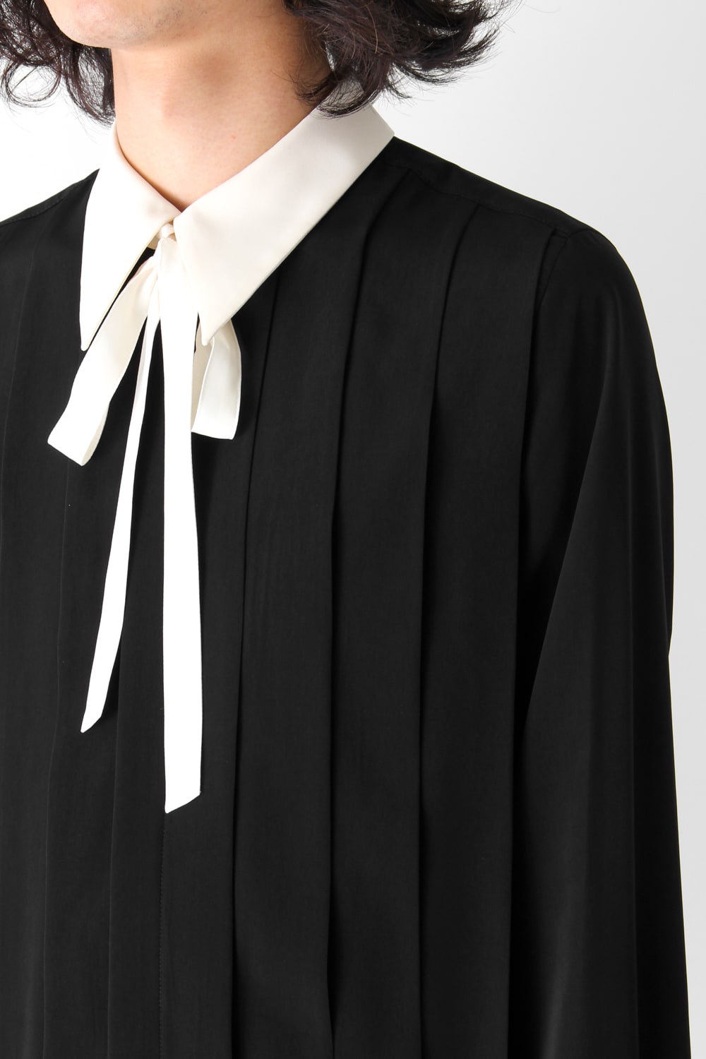 LAMBERT CREPE DE CHINE LONG SHIRT