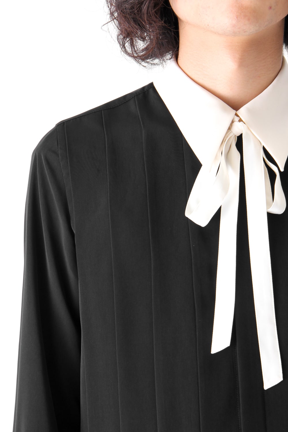 LAMBERT CREPE DE CHINE LONG SHIRT