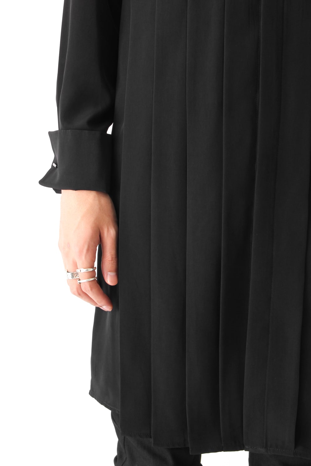 LAMBERT CREPE DE CHINE LONG SHIRT