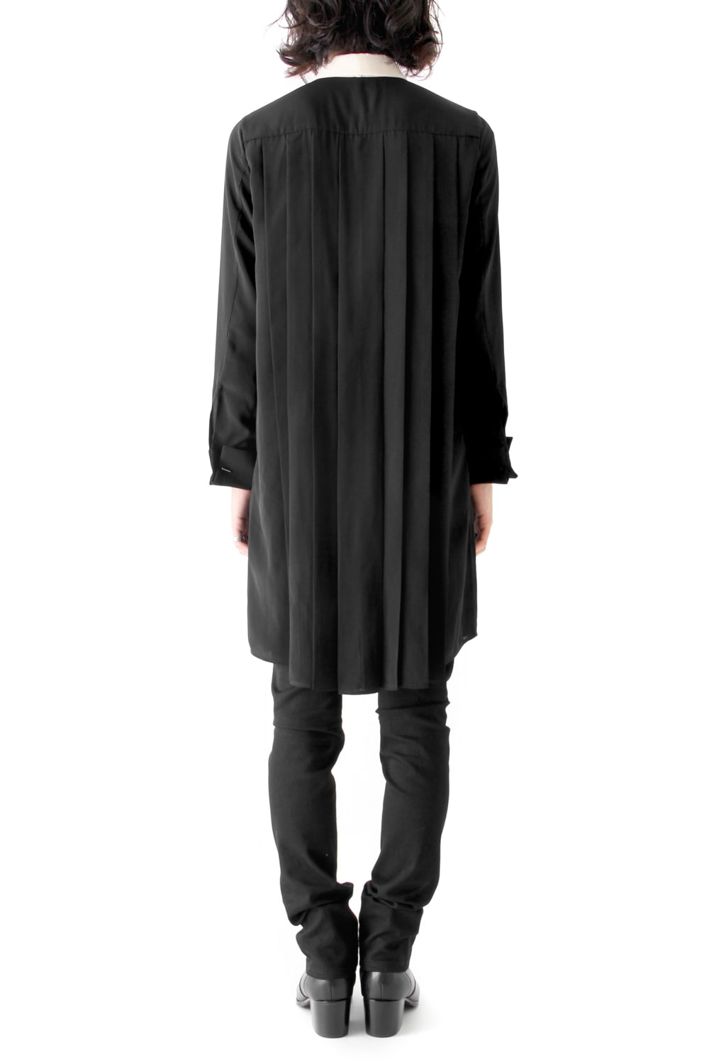 LAMBERT CREPE DE CHINE LONG SHIRT