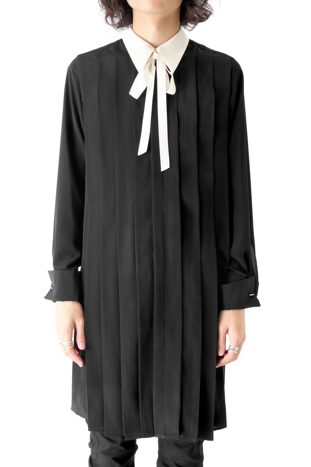 LAMBERT CREPE DE CHINE LONG SHIRT