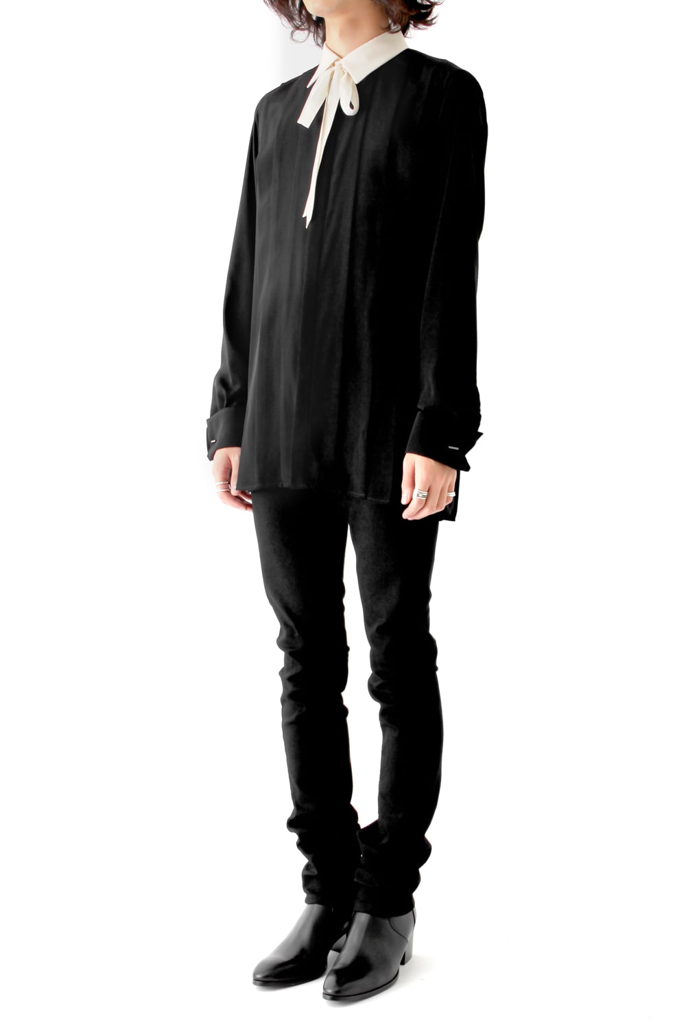 LAMBERT CREPE DE CHINE SHIRT