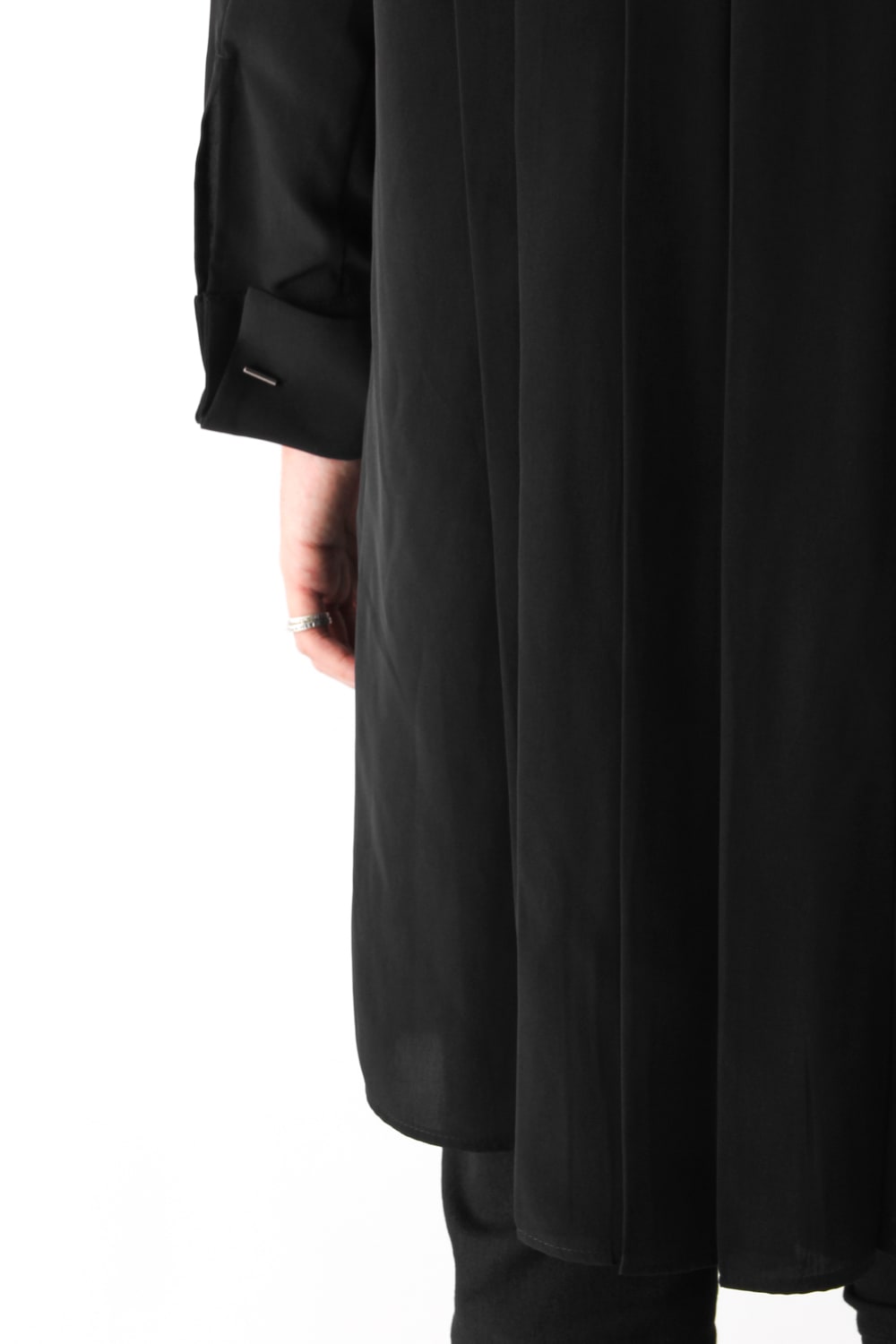 LAMBERT CREPE DE CHINE LONG SHIRT