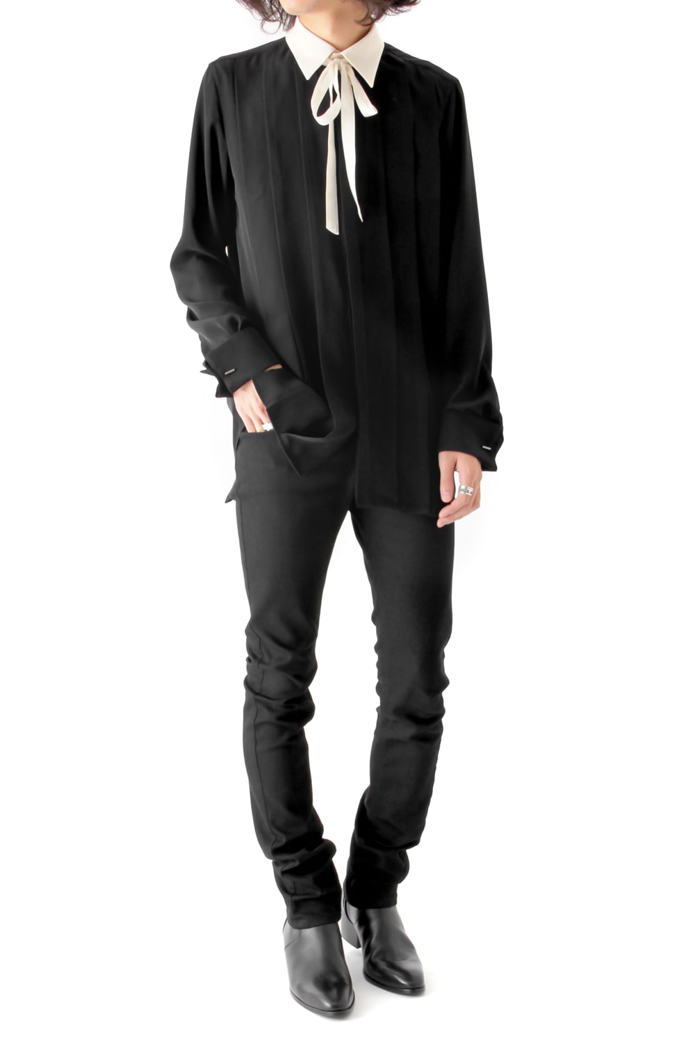 LAMBERT CREPE DE CHINE SHIRT