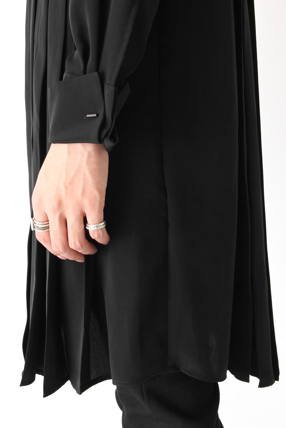 LAMBERT CREPE DE CHINE LONG SHIRT