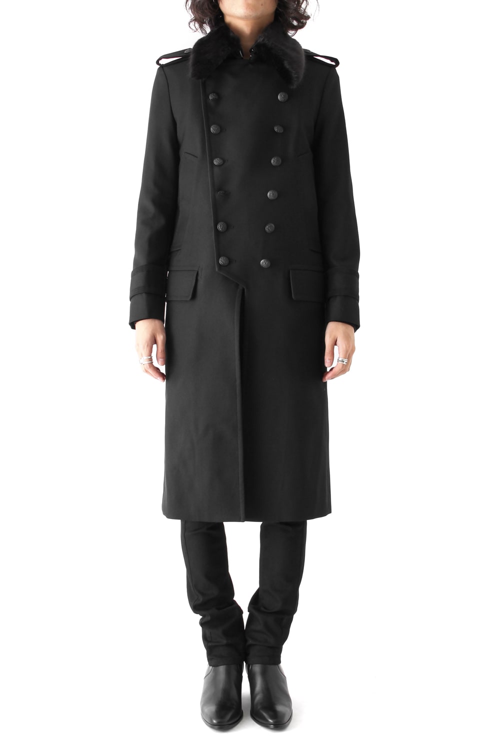 T/W MILITARY KERSEY COAT