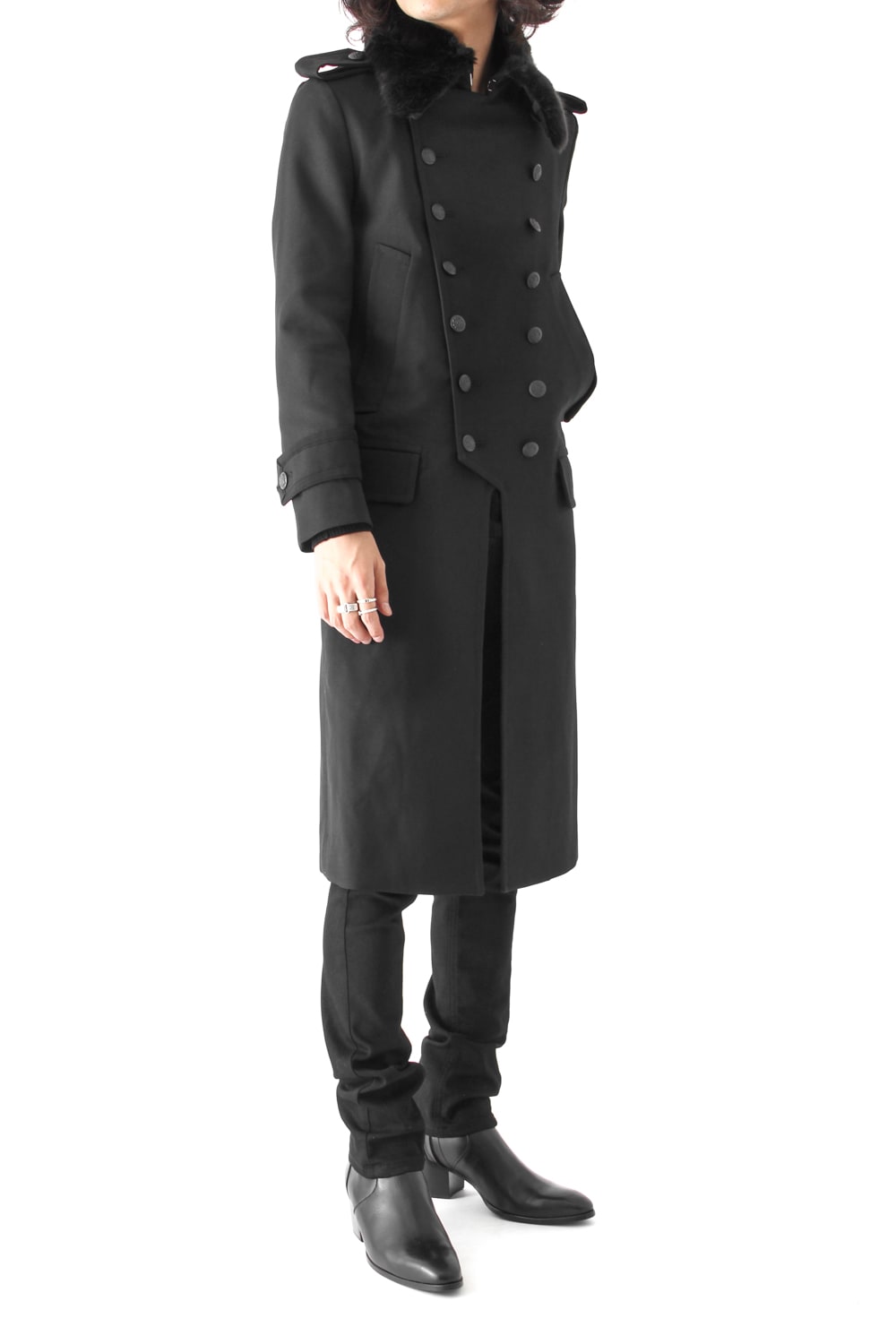 T/W MILITARY KERSEY COAT