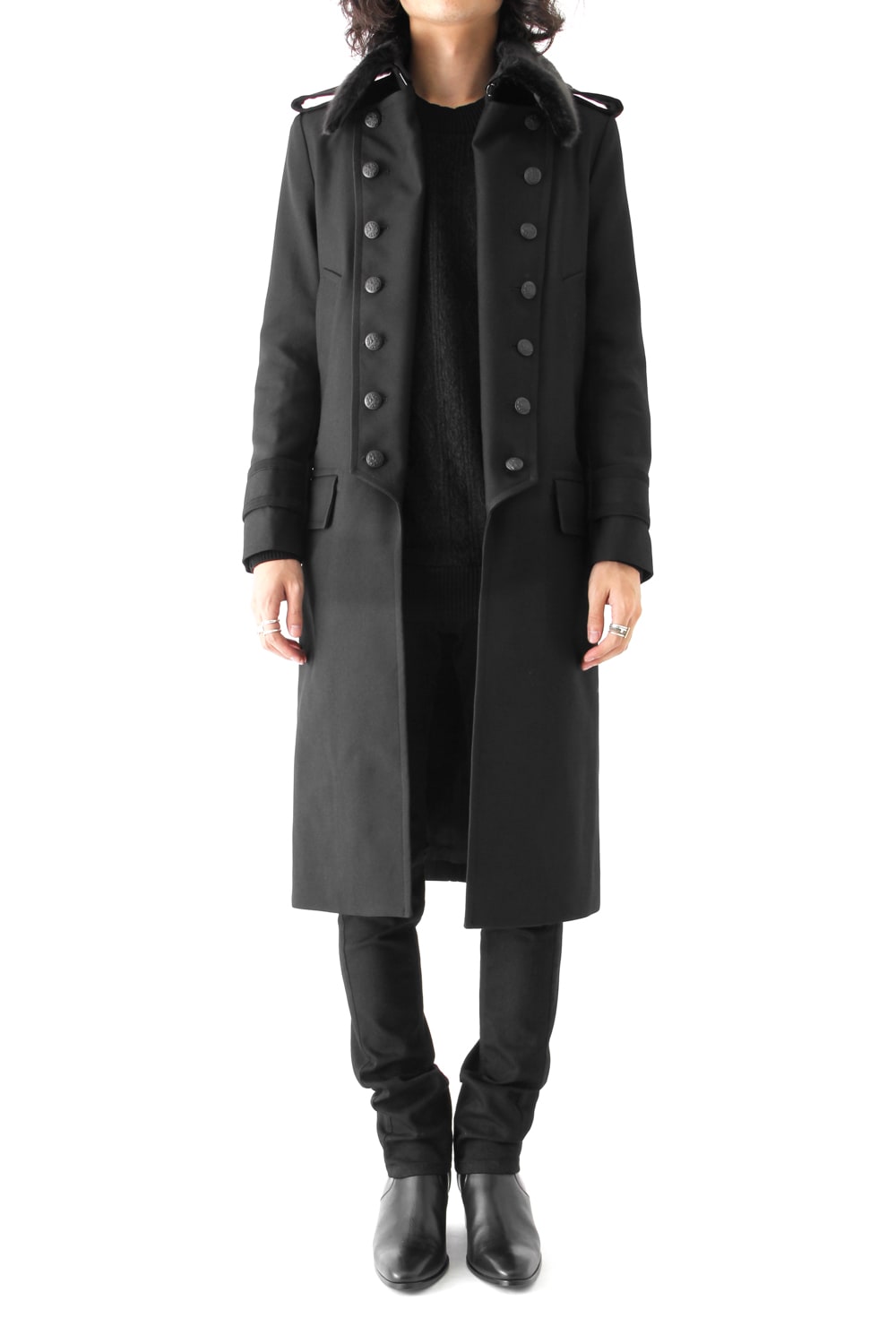 T/W MILITARY KERSEY COAT