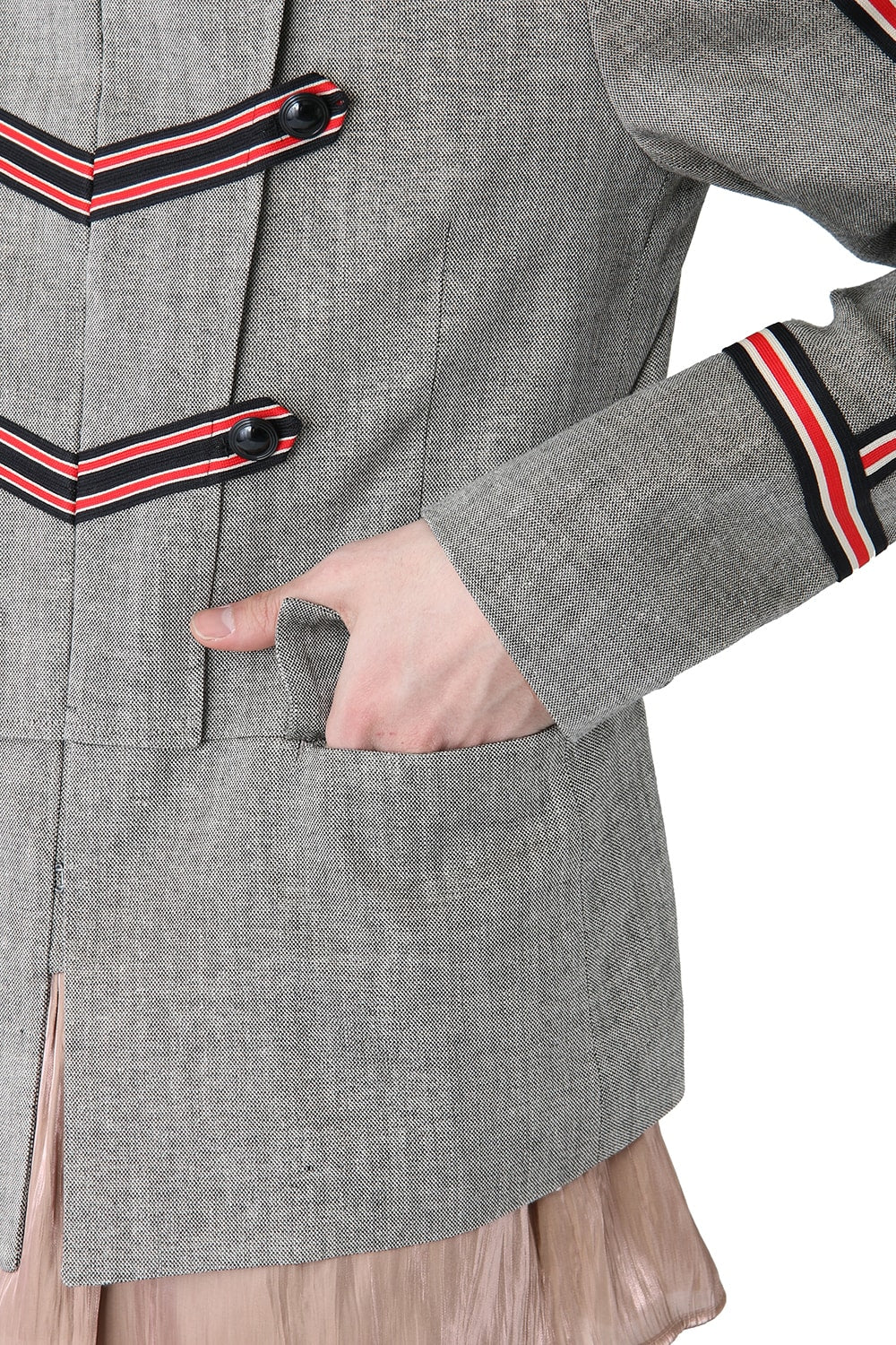 Linen Lame Ox NAPOLEON JACKET