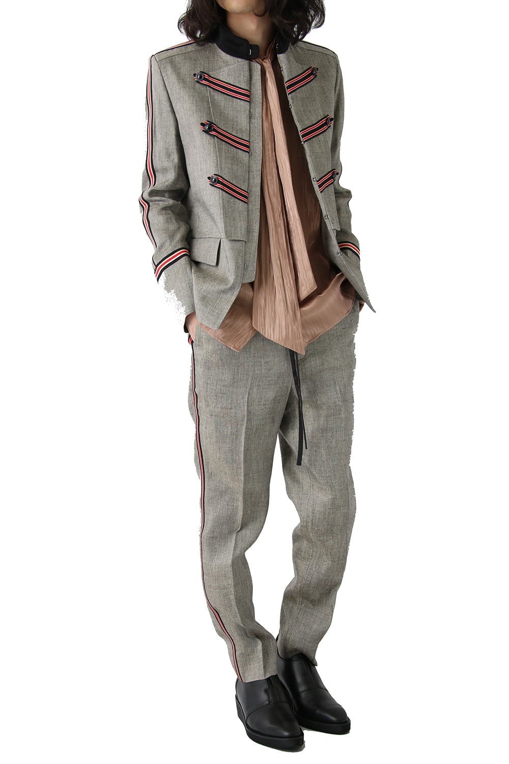 Linen Lame Ox NAPOLEON JACKET