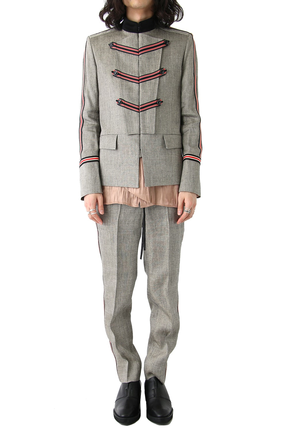 Linen Lame Ox DRAWSTRING EASY PANTS