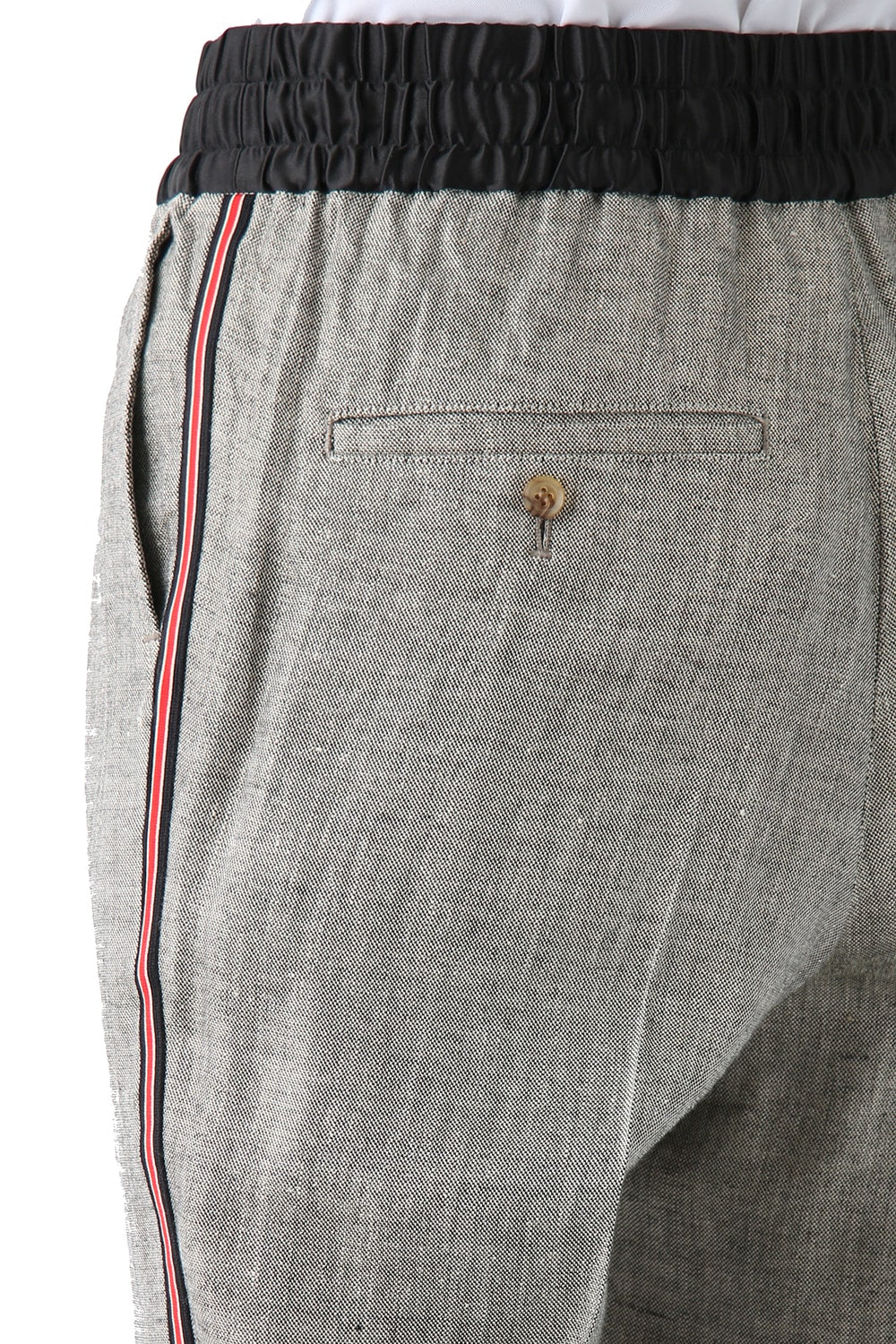 Linen Lame Ox DRAWSTRING EASY PANTS