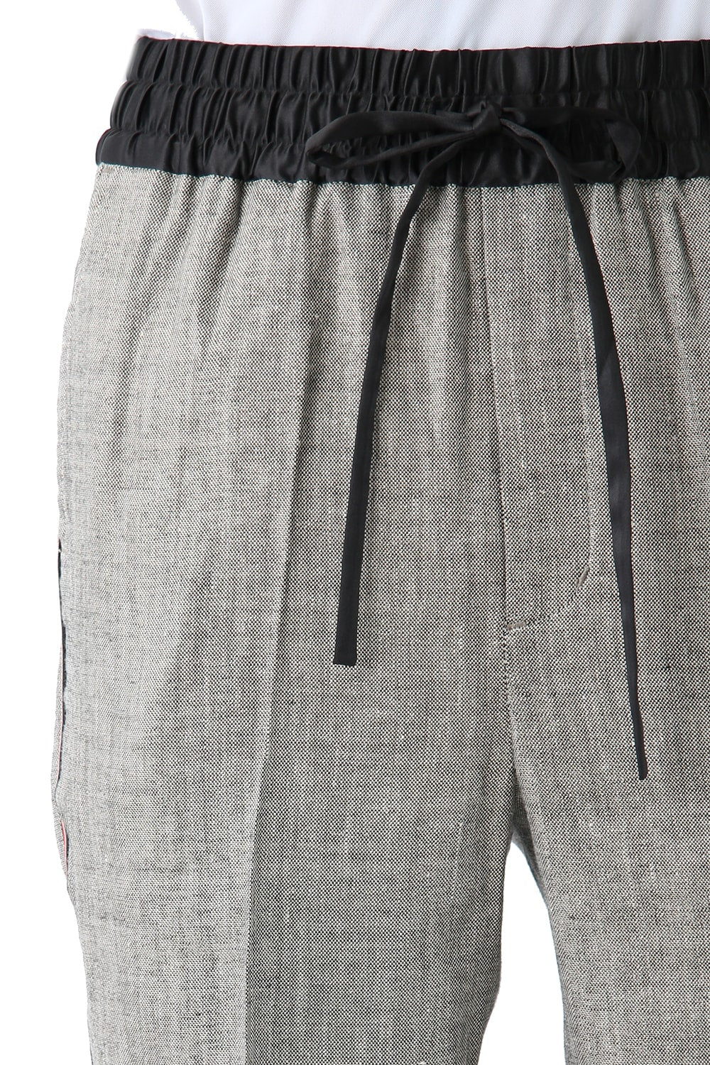 Linen Lame Ox DRAWSTRING EASY PANTS