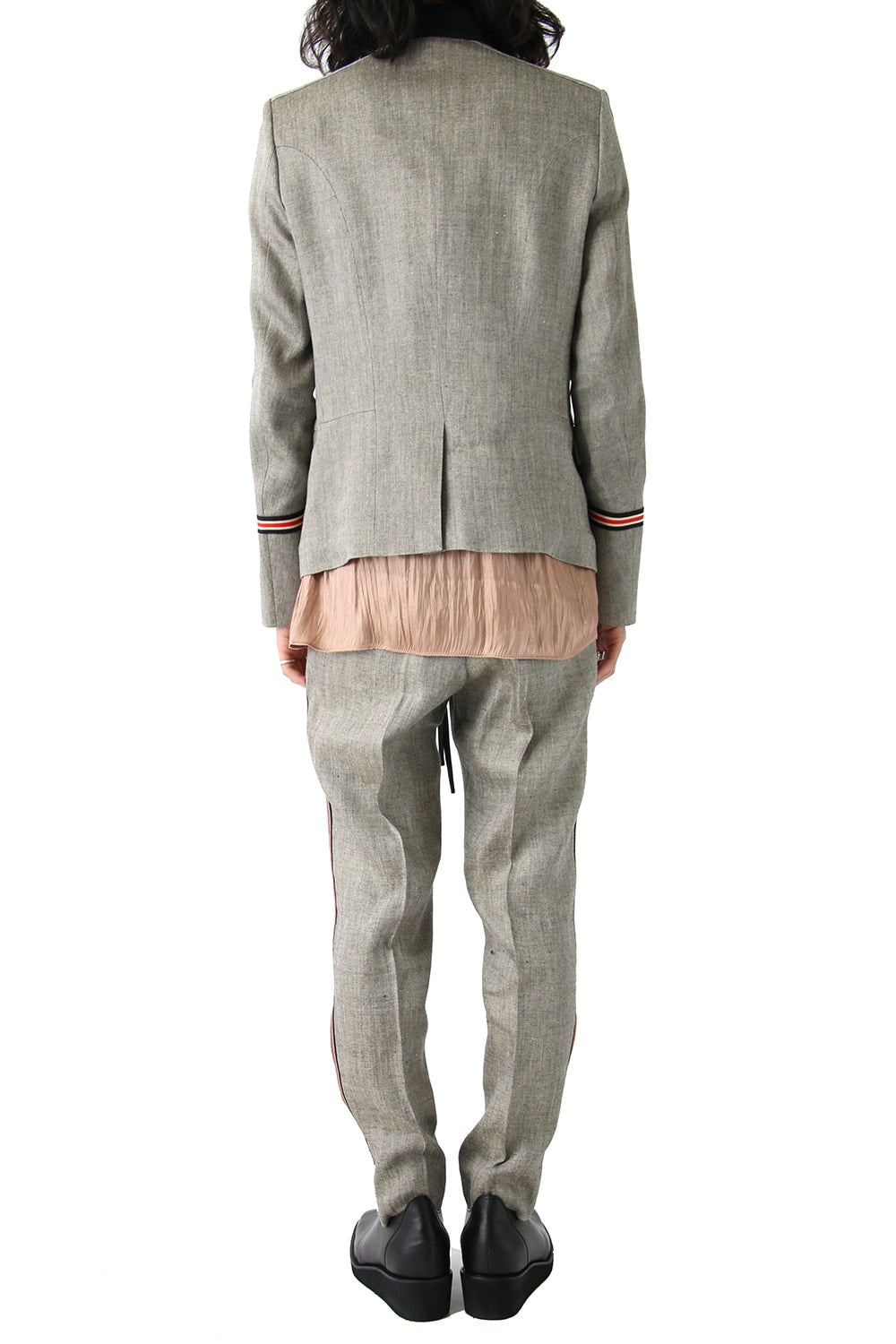 Linen Lame Ox DRAWSTRING EASY PANTS