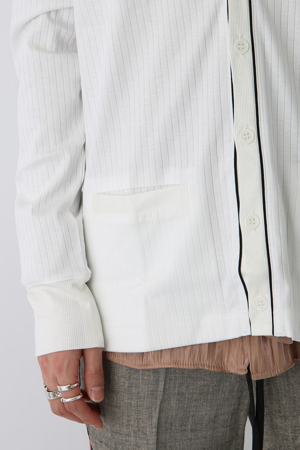 Myvis/C No Needle Smooth CARDIGAN