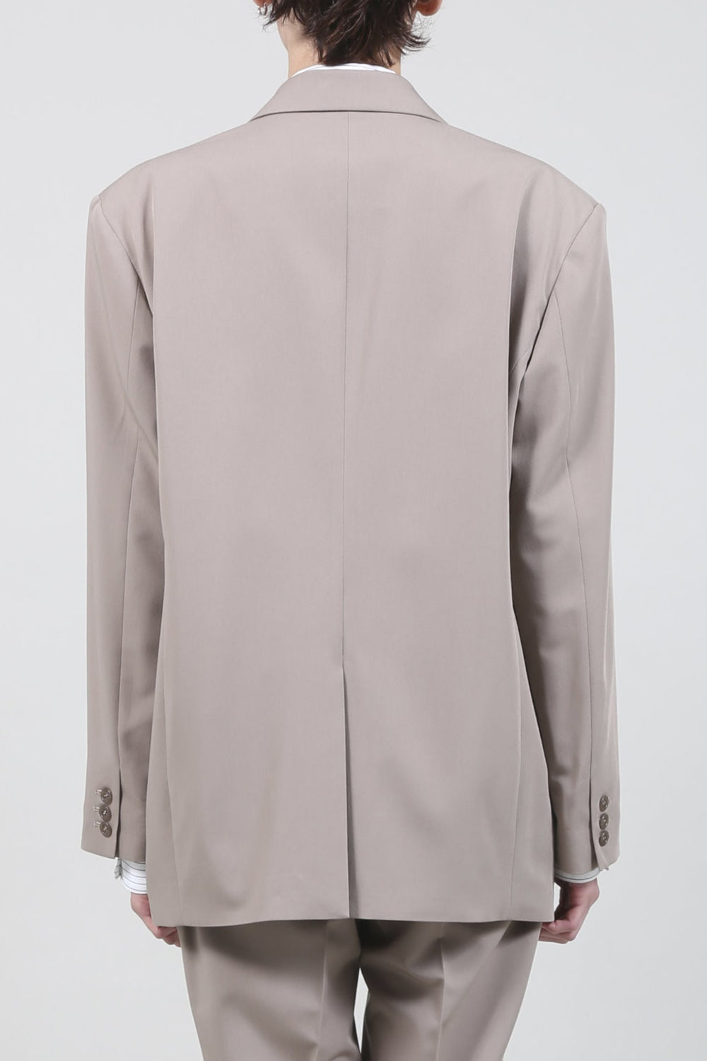 T/R Dry gabardine Stretch Daddy jacket Beige