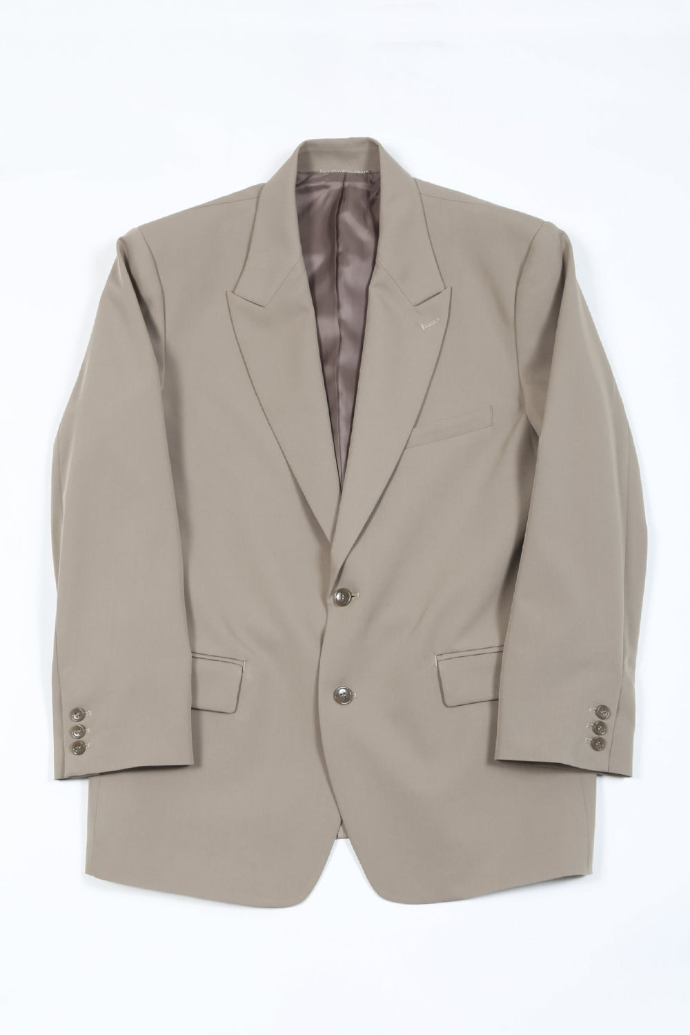 T/R Dry gabardine Stretch Daddy jacket Beige