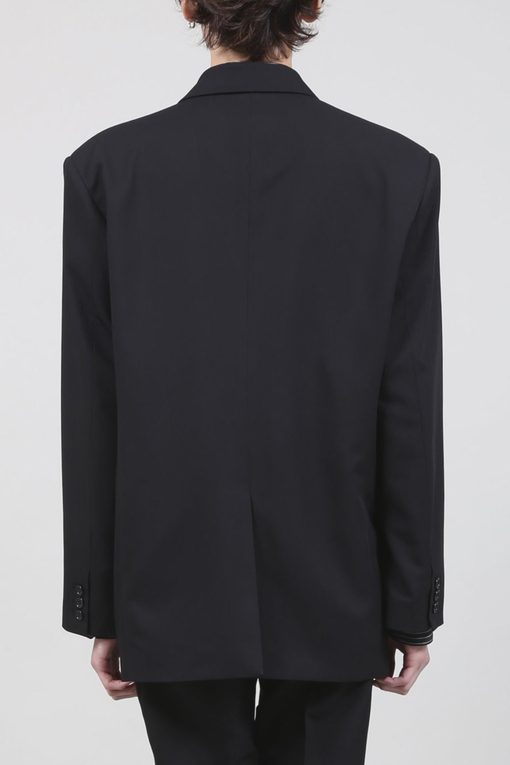 T/R Dry gabardine Stretch Daddy jacket Black