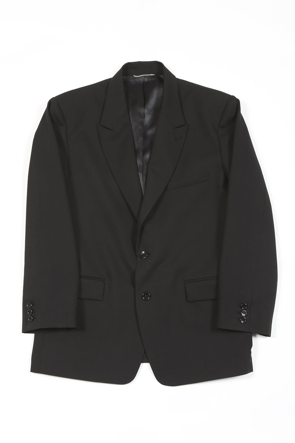 T/R Dry gabardine Stretch Daddy jacket Black