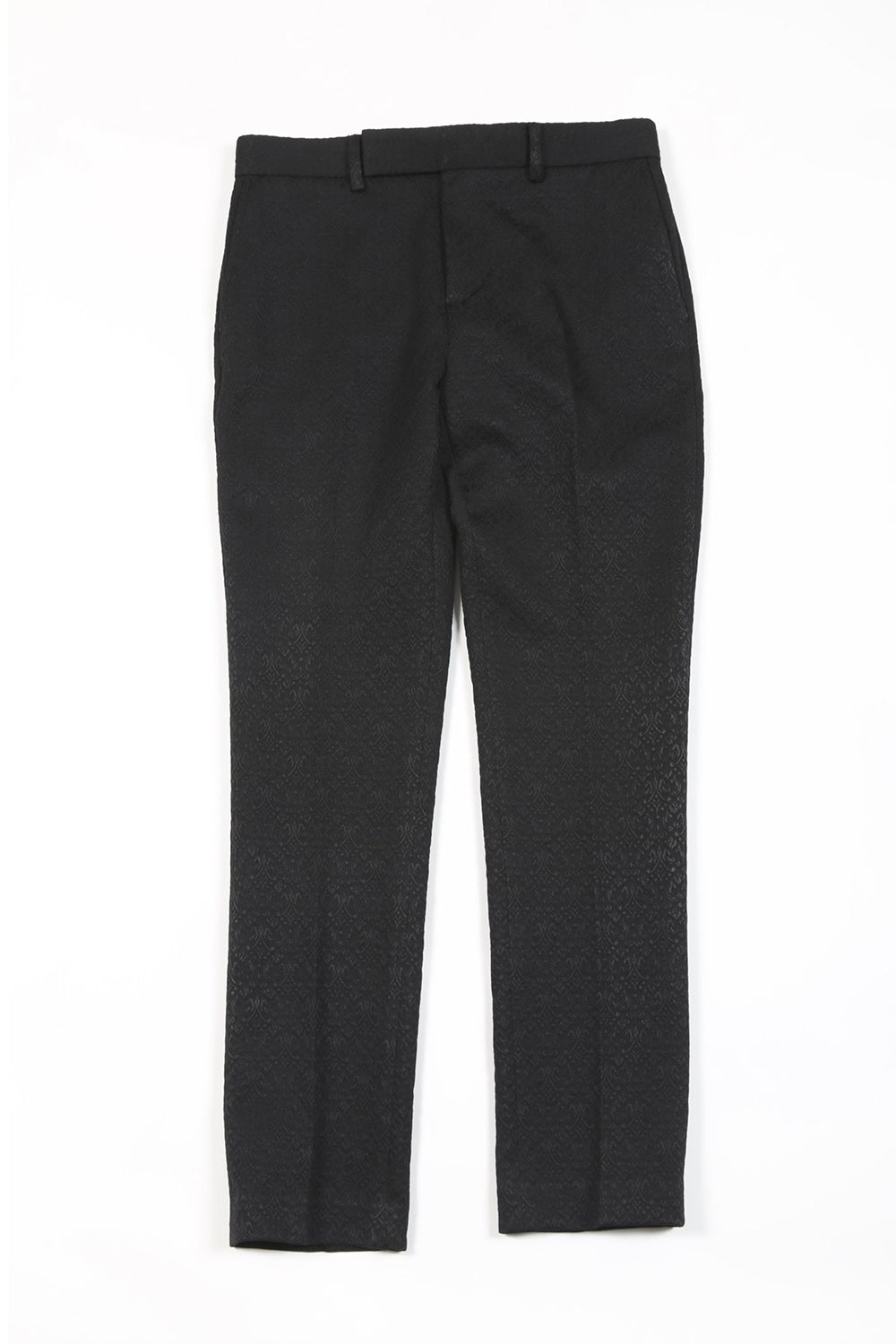 Ornament Jacquard Pants Black