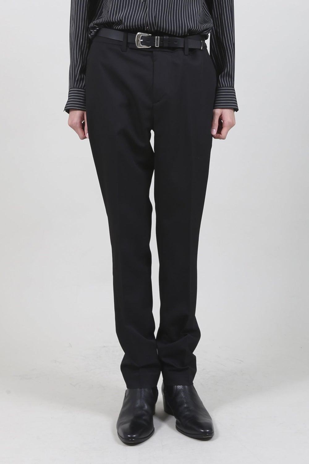 T/R Dry gabardine Stretch Pants Black