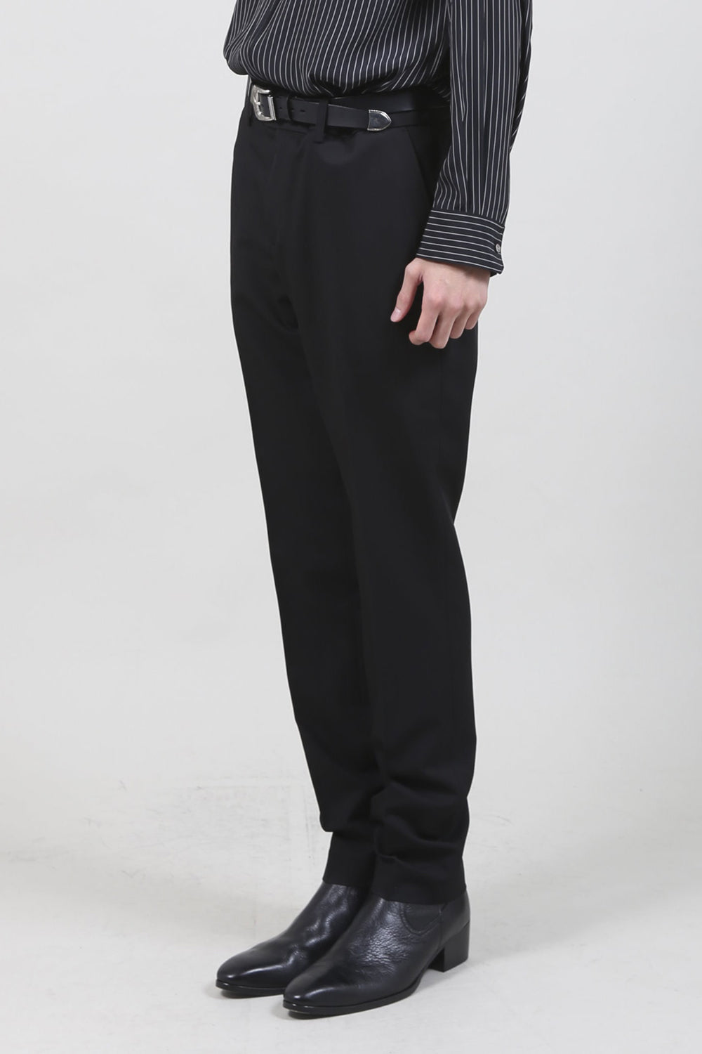 T/R Dry gabardine Stretch Pants Black