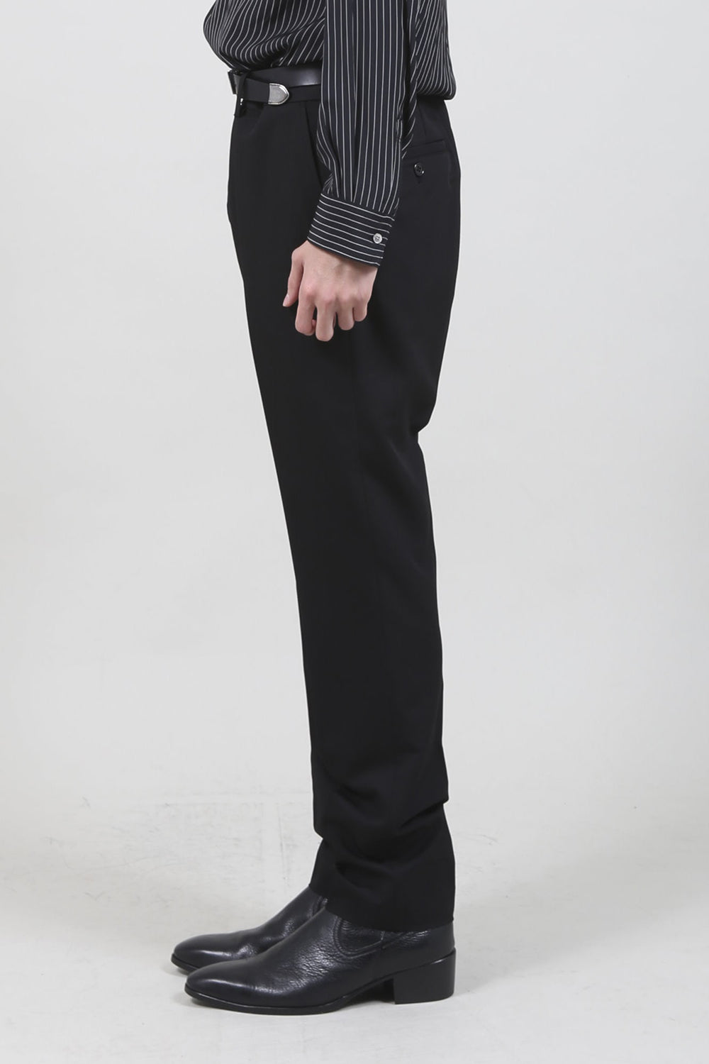 T/R Dry gabardine Stretch Pants Black