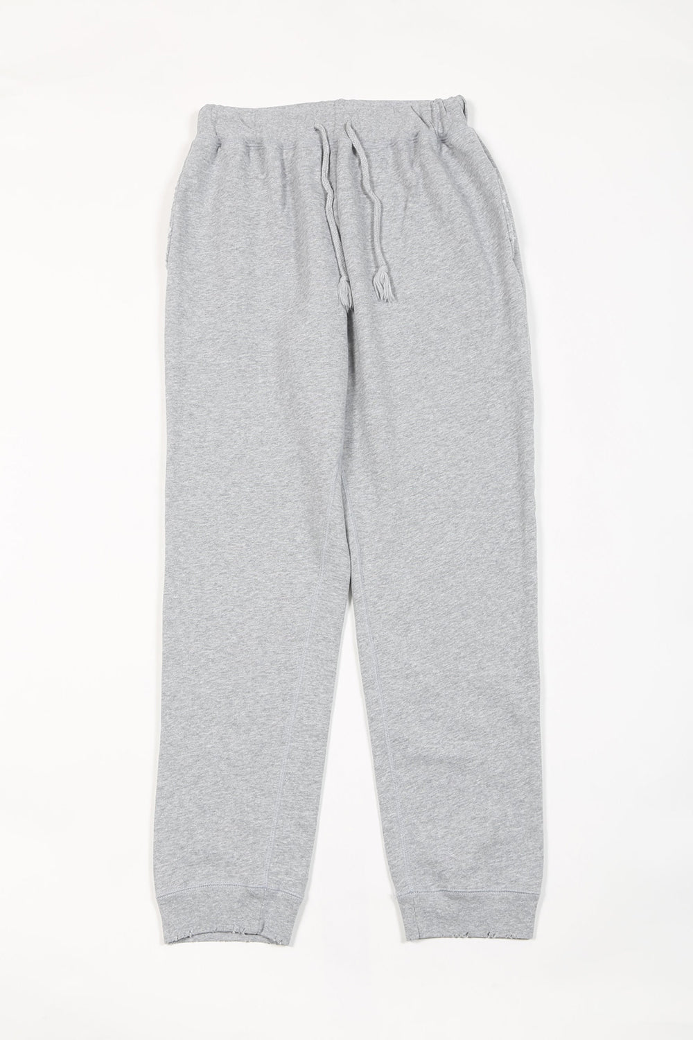 Middle Fleece Damage Sweat Pants Heather Gray
