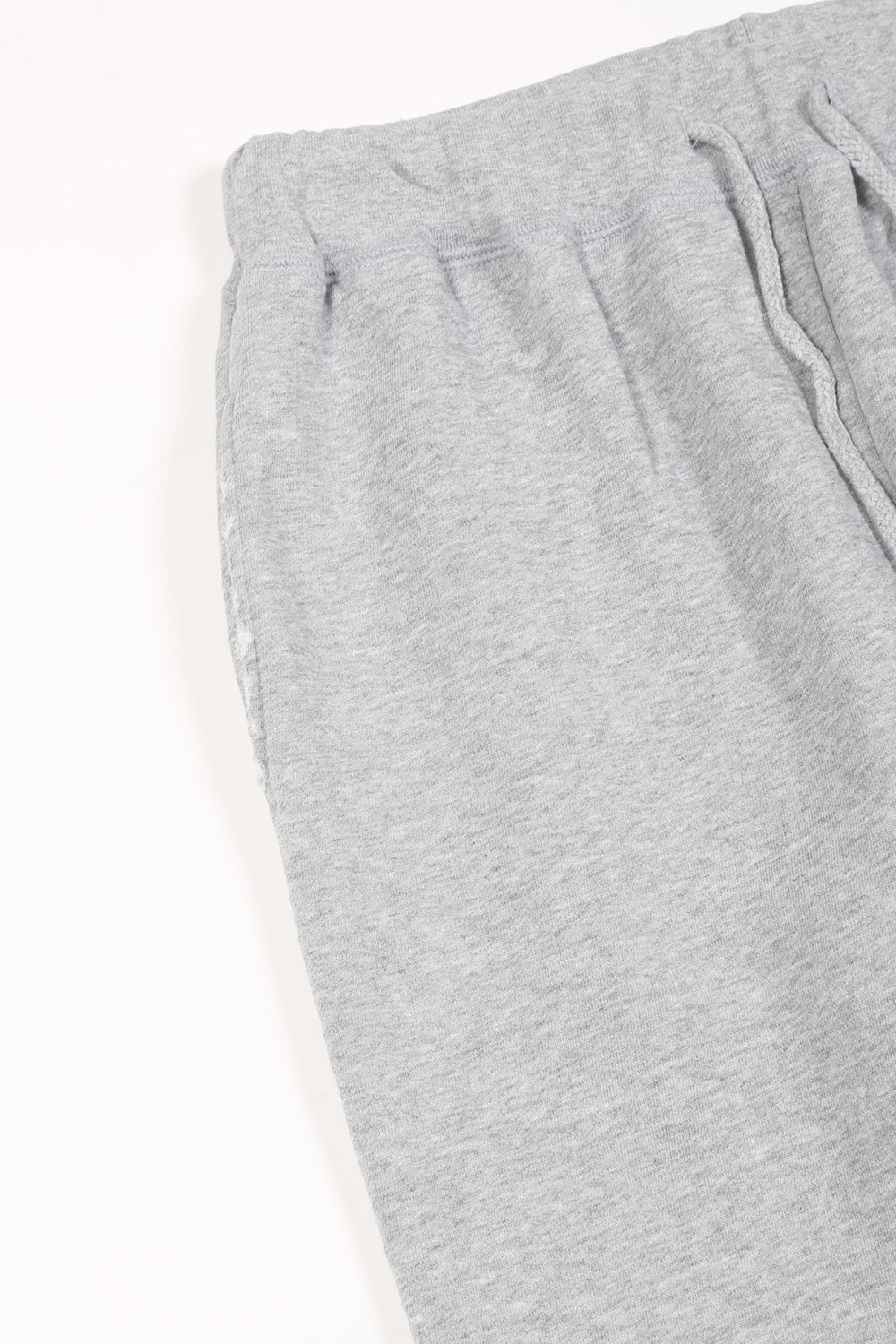 Middle Fleece Damage Sweat Pants Heather Gray