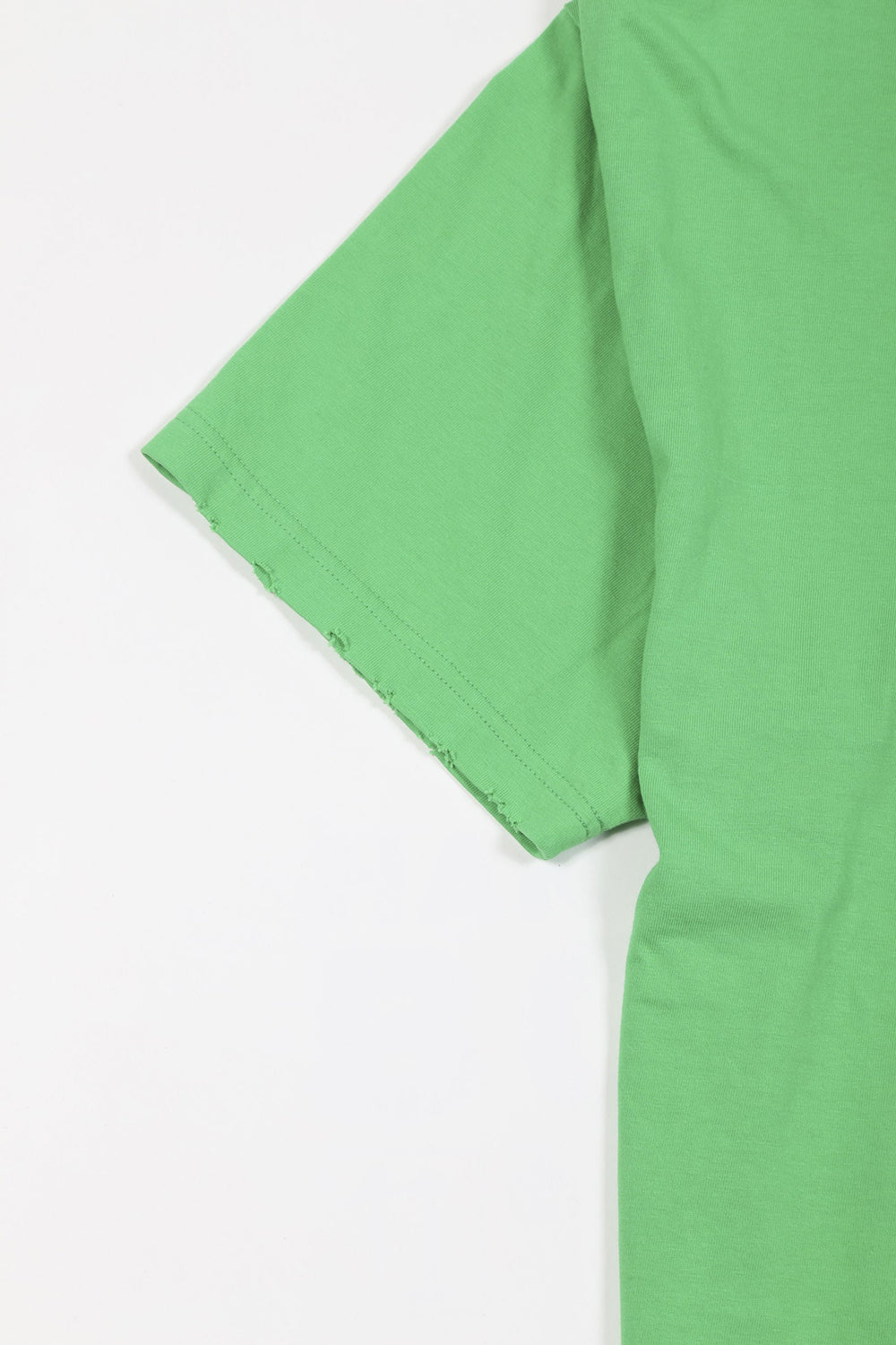 Heavy Weight Jersey Damage T-shirt Bright Green
