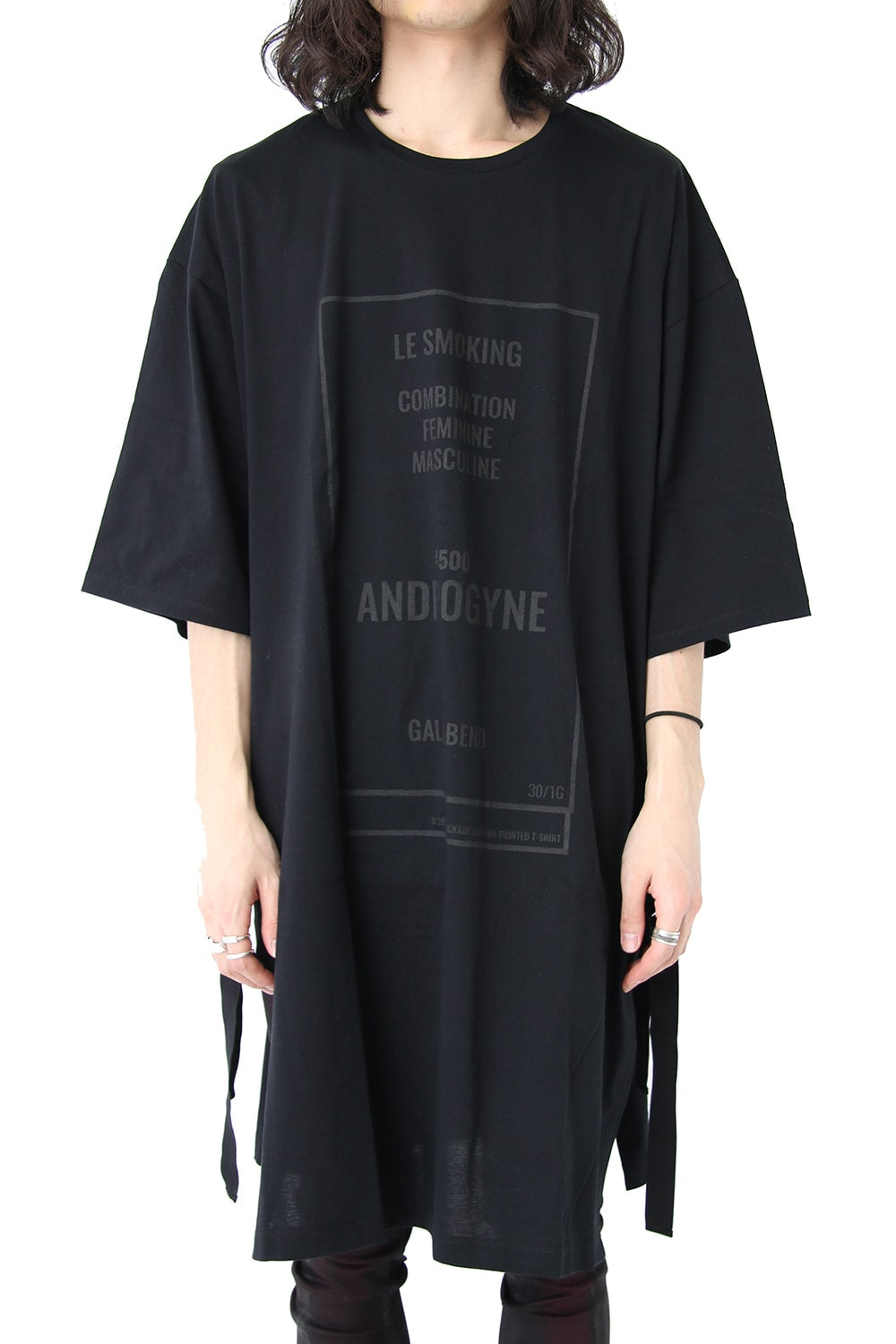 30/1 Mercerization Jersey Oversized PRINT TEE LONG