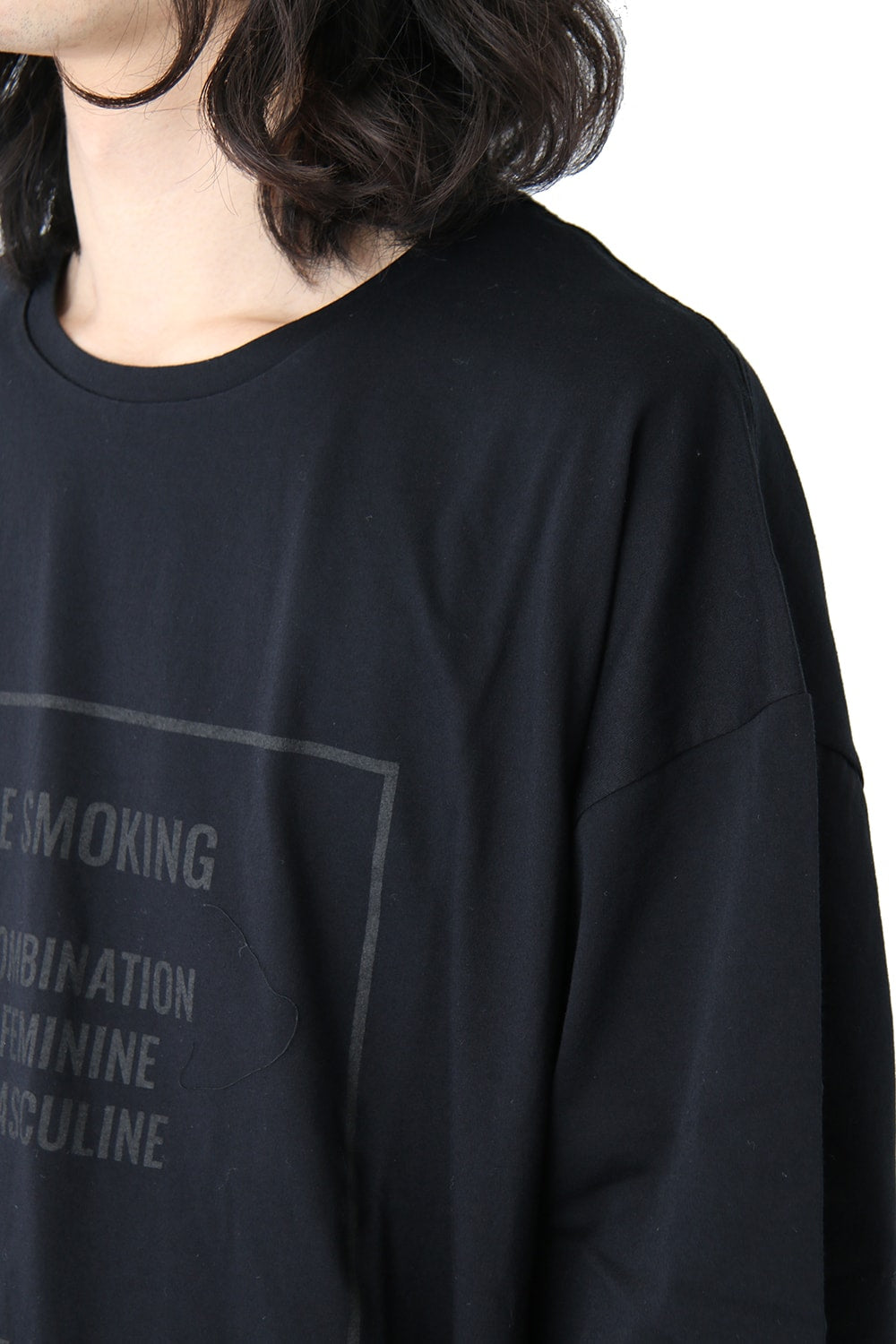 30/1 Mercerization Jersey Oversized PRINT TEE LONG