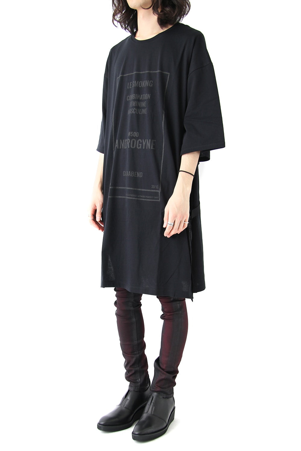 30/1 Mercerization Jersey Oversized PRINT TEE LONG