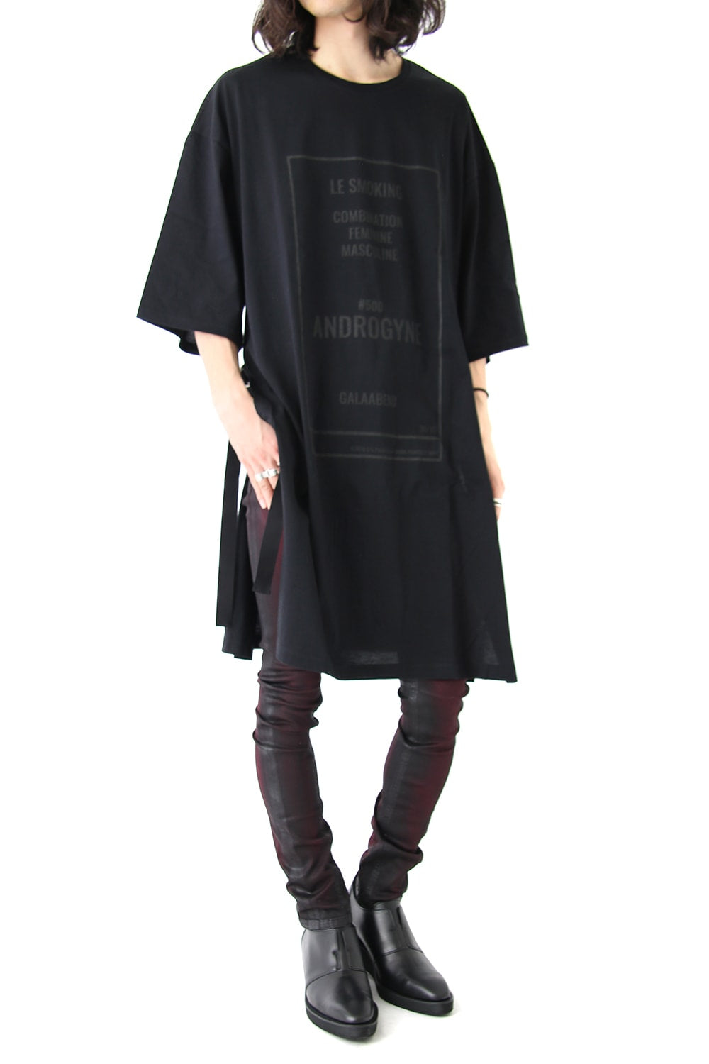 30/1 Mercerization Jersey Oversized PRINT TEE LONG