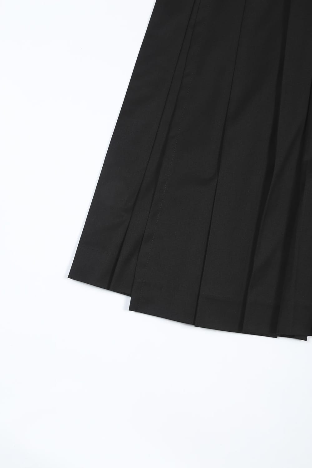 T/R Light Gaba Wrap Kilt Black