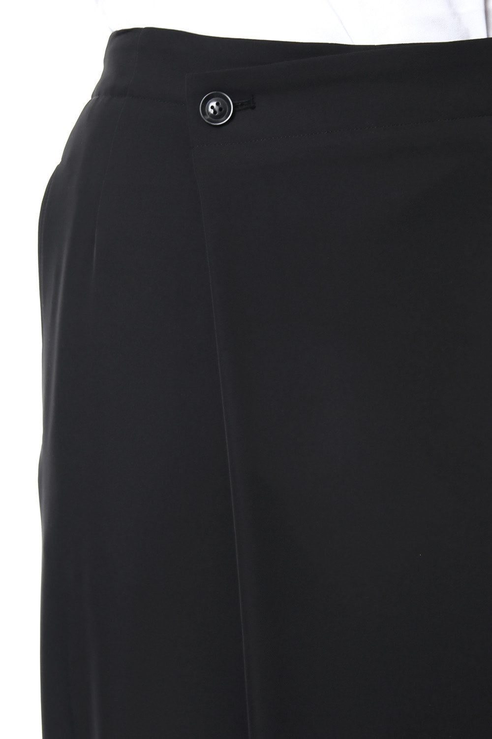 Dry Geogette Stretch Wrap Pants