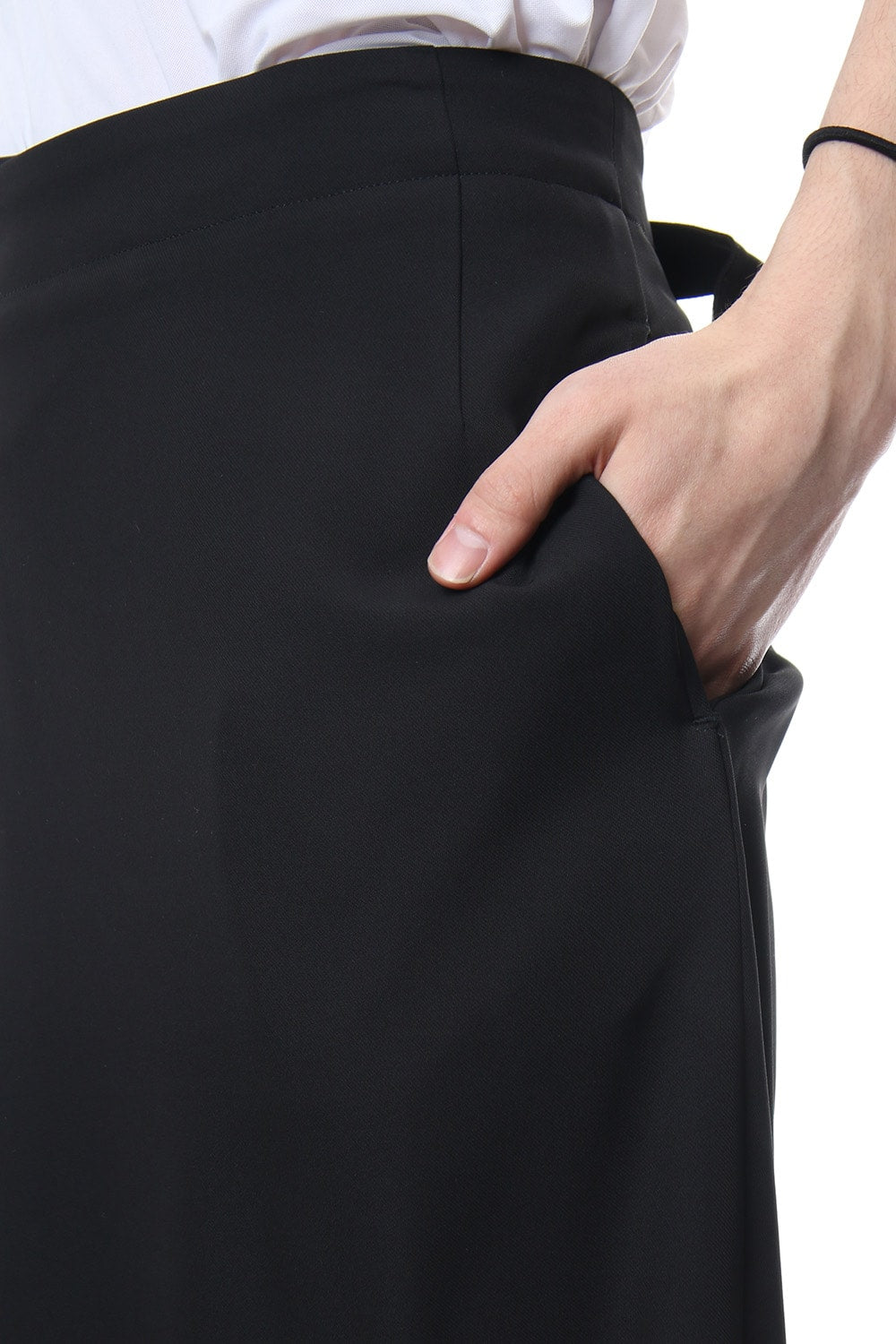 Dry Geogette Stretch Wrap Pants