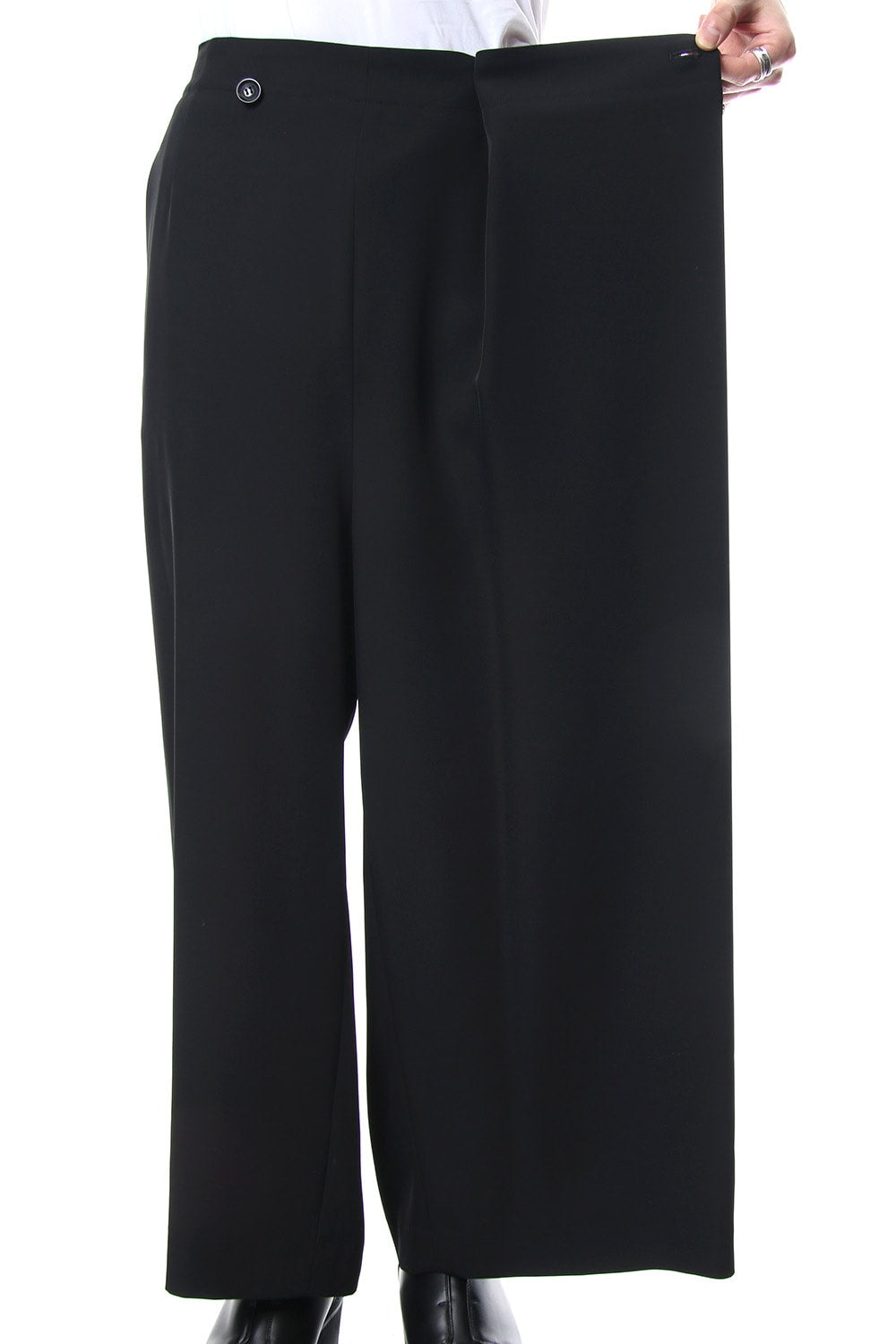 Dry Geogette Stretch Wrap Pants